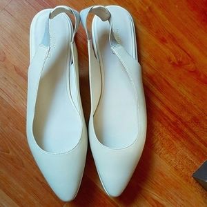 Cole Haan ZeroGrand Skimmer slingback flats, size 10B. Never worn, still in box.